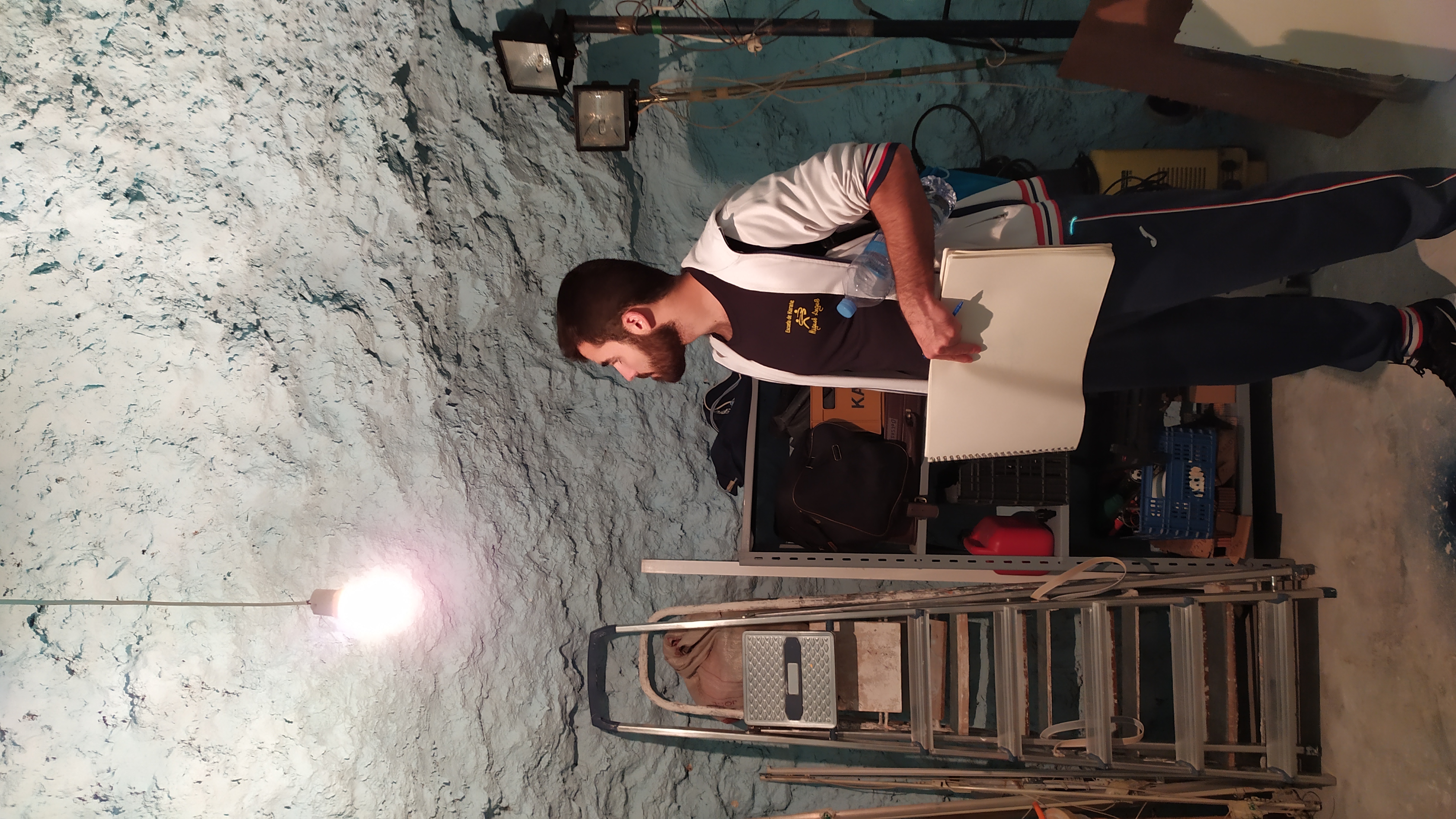 Interior de una casa cueva